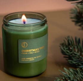 Christmas Tree Jar candle